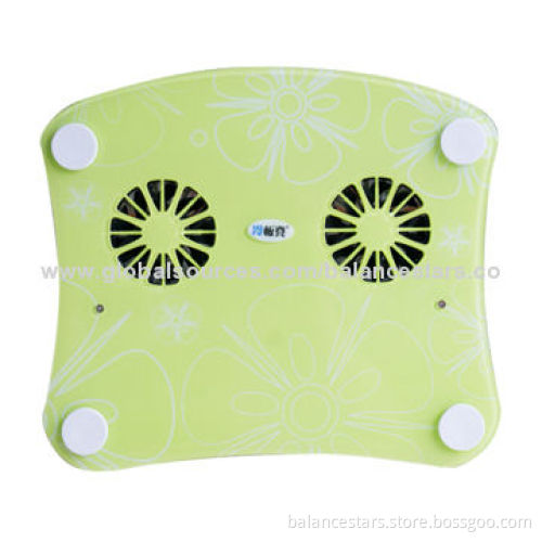 Colored Series Fashionable Laptop Cooling Pad, Cooler Pads, Green